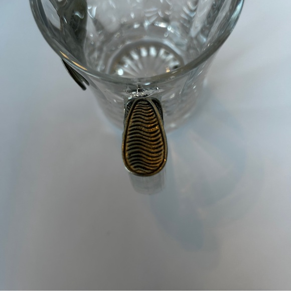 Glass Beer Stein/Mug BASEBALL Pewter Plaque and Thumbrest Canada - Picture 13 of 15